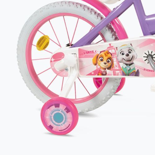 Dětské kolo Toimsa 16" Paw Patrol Girl fialové 1680