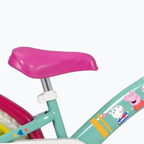Toimsa 12" Peppa Pig dětské kolo zelené 1198