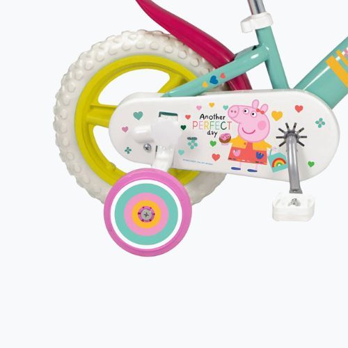 Toimsa 12" Peppa Pig dětské kolo zelené 1198