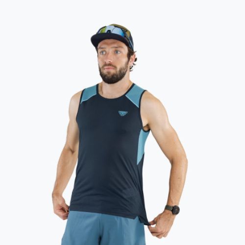 Pánské běžecké tílko DYNAFIT Sky Tank navy blue 08-0000071651