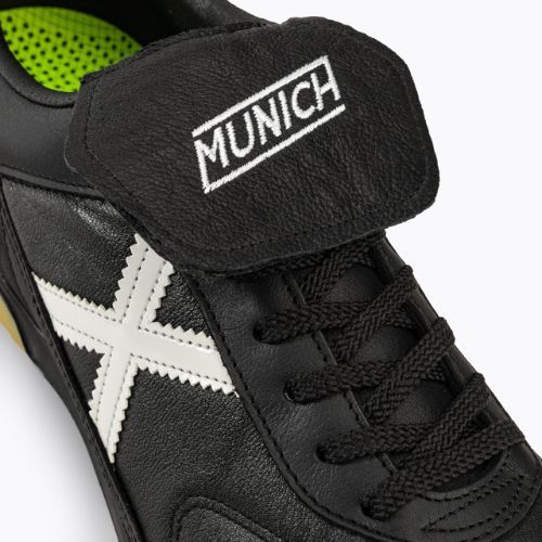 Kopačky MUNICH Turf Mundial černá/bílá