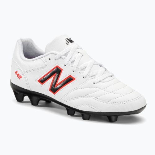 New Balance 442 V2 Academy FG dětské kopačky bílé JS43FWD2.M.035