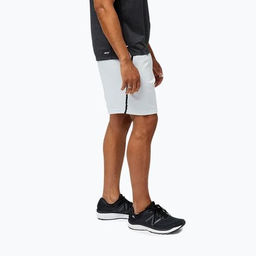 New Balance pánské fotbalové tréninkové šortky Tenacity bílé MS31127LAN