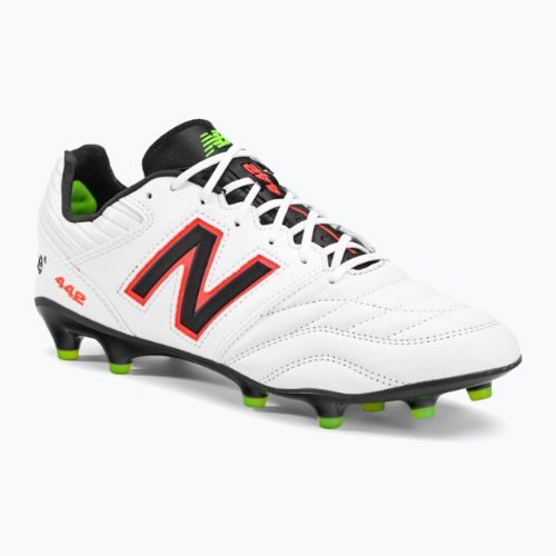 New Balance 442 V2 Pro FG pánské kopačky bílo-černé MS41FWD2.D.095
