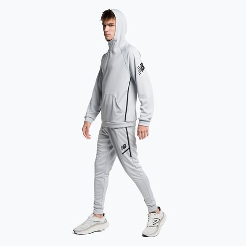 Pánská fotbalová mikina New Balance Tenacity Training bílá MT31126LAN