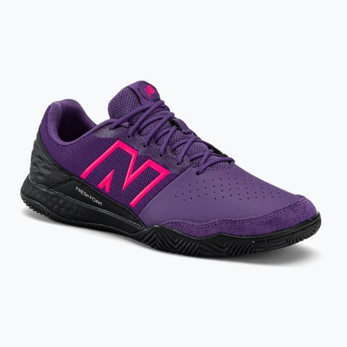 New Balance pánské kopačky Audazo V6 Command IN purple-black SA2IPH6.D.075