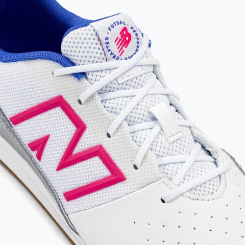 New Balance Audazo V6 Command IN dětské kopačky bílé