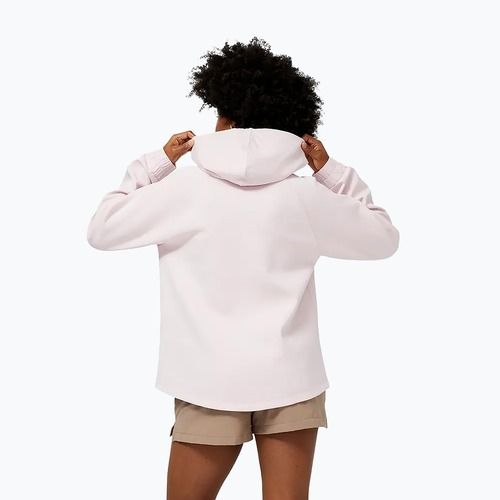 Dámská tréninková bunda New Balance Achiever Tech Fleece růžová WJ31101SOI