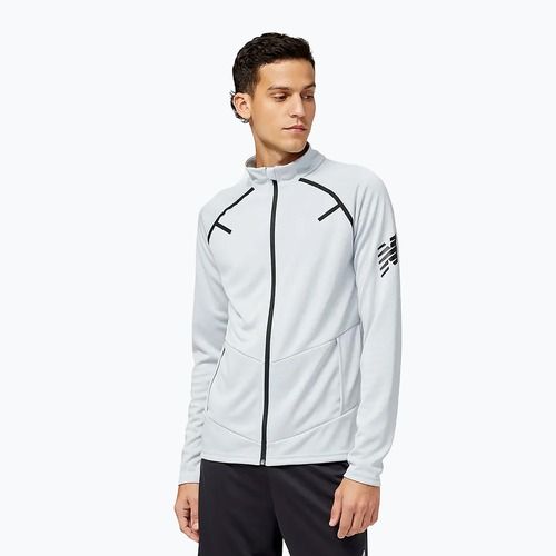 Pánská fotbalová mikina New Balance Tenacity Training Track white MJ23090LAN