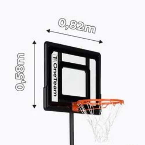 Basketbalová deska OneTeam BH03 bílá OT-BH03B