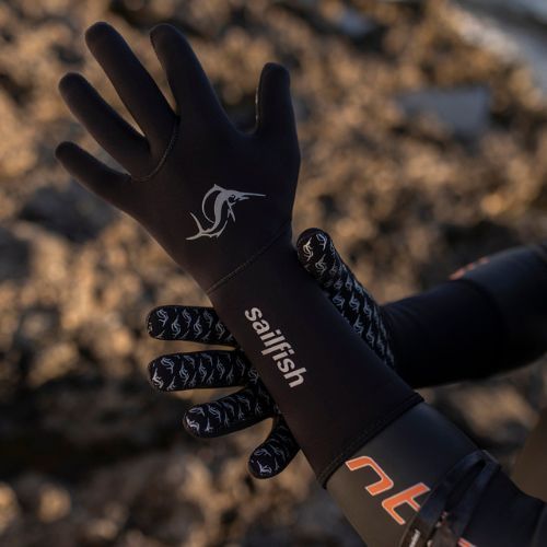 Neoprenové rukavice sailfish Neoprene black