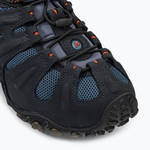 Pánské trekové boty Merrell Chameleon II Stretch navy blue and black J516375