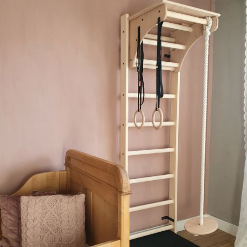 BenchK gymnastický žebřík hnědý BK-112+A204