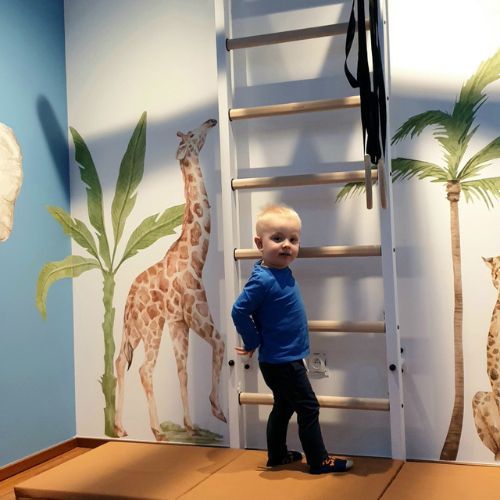 BenchK gymnastický žebřík bílý BK-221W+A204