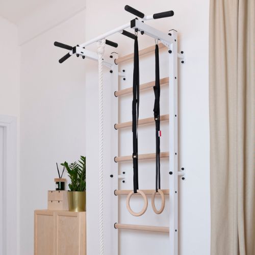 BenchK gymnastický žebřík bílý BK-721W+A204