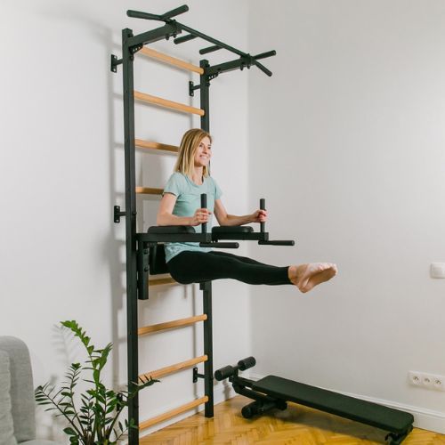 BenchK gymnastický žebřík černý BK-722B