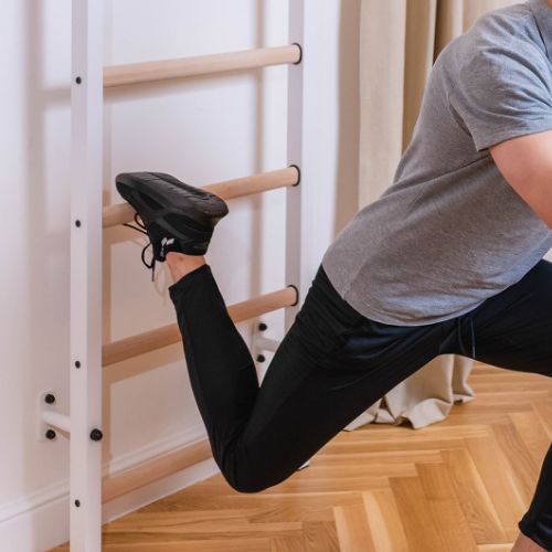 BenchK gymnastický žebřík bílý BK-731W