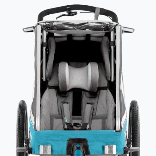 Qeridoo Kidgoo 1 Sportovní přívěs na jednokolku modrý Q8S-20-P