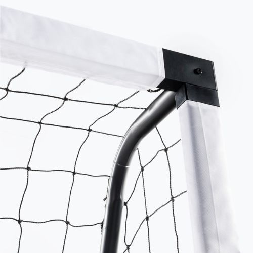 Fotbalová branka OneTeam One 300 x 200 cm z pozinkované oceli bílá/černá