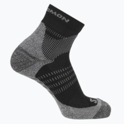 Salomon X Ultra Access Quarter trekové ponožky 2 páry antracit/černá