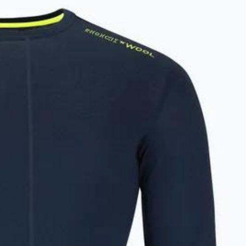 Pánské termo tričko longsleeve ORTOVOX 185 Rock'N'Wool deep ocean