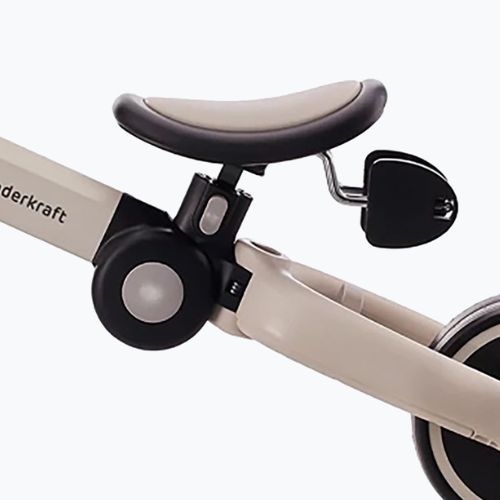 Dětské odrážedlo tříkolka Kinderkraft 4TRIKE šedé