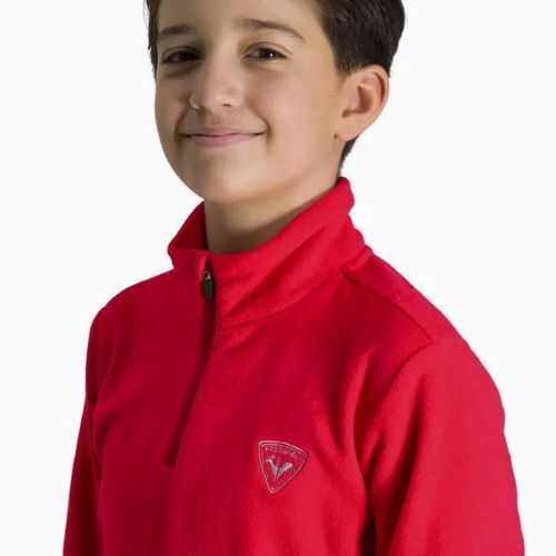 Rossignol Dětská lyžařská mikina 1/2 Zip Fleece oranžová