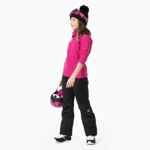 Rossignol Girl Fleece orchid pink dětská lyžařská mikina