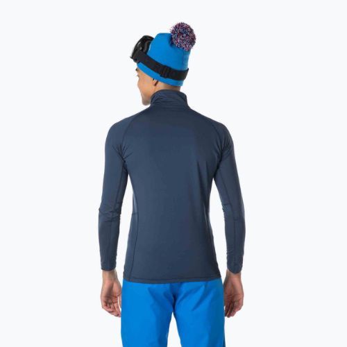 Pánská termoakční mikina Rossignol Classique 1/2 Zip dark navy