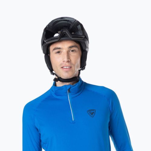 Pánská termální mikina Rossignol Classique 1/2 Zip lazuli blue