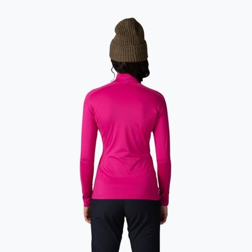 Dámská termoakční mikina Rossignol Classique 1/2 Zip orchid pink