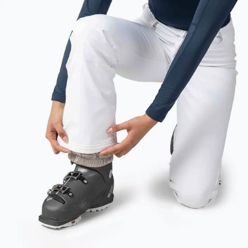 Dámské lyžařské kalhoty Rossignol Ski Softshell bílé