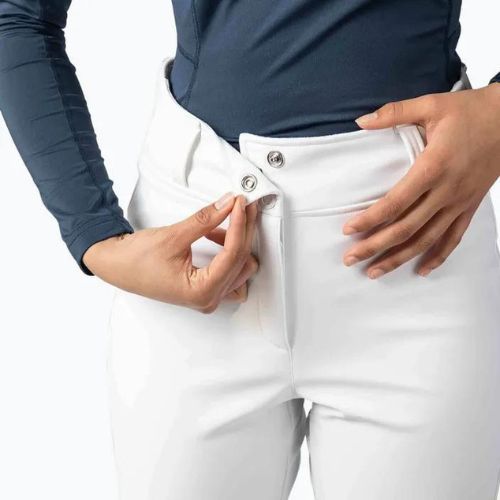 Dámské lyžařské kalhoty Rossignol Ski Softshell bílé