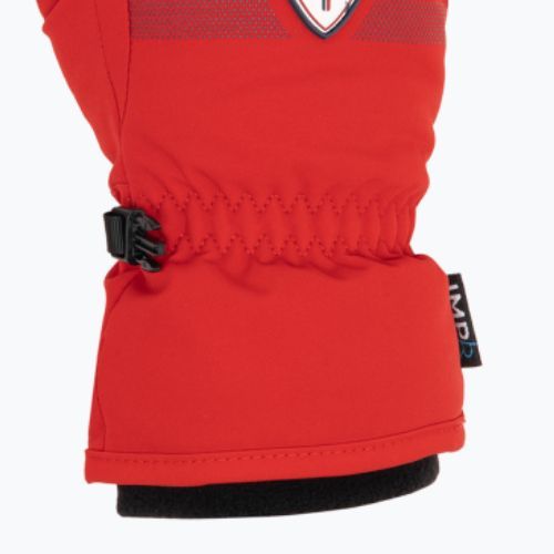 Rossignol Jr Roc Impr G sportovní červené dětské lyžařské rukavice