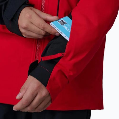 Rossignol Boy Ski sports červená dětská lyžařská bunda