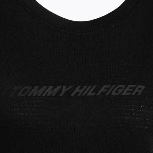 Tommy Hilfiger Performance Mesh Tee černé dámské tréninkové tričko