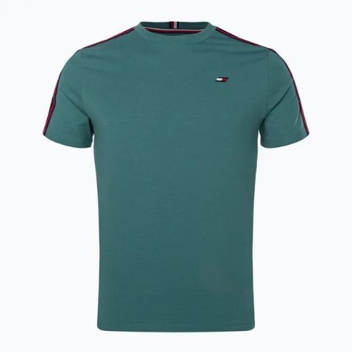 Tommy Hilfiger pánské tréninkové tričko Textured Tape green
