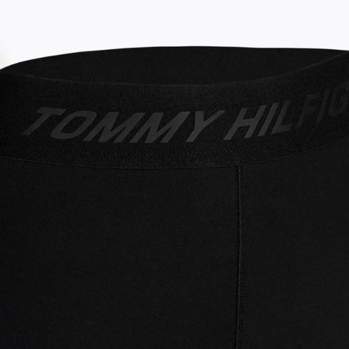 Dámské tréninkové legíny Tommy Hilfiger Hw Branded Tape Full Length černé