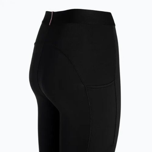 Dámské tréninkové legíny Tommy Hilfiger Hw Branded Tape Full Length černé