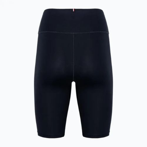 Tommy Hilfiger Essentials Rw Fitted Knit modré dámské tréninkové šortky