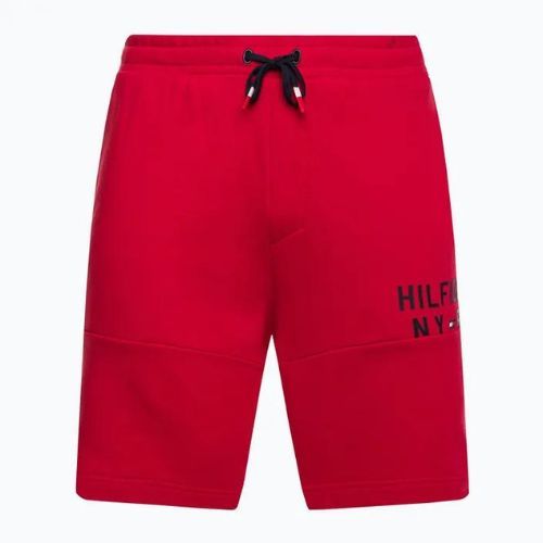 Pánská mikina Tommy Hilfiger Graphic Sweatshort červená