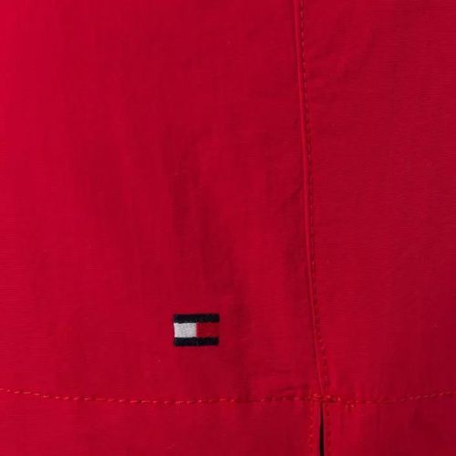 Pánské plavecké šortky Tommy Hilfiger Medium Drawstring červené