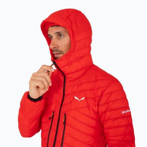 Pánská péřová bunda Salewa Ortles Hyb Rds Dwn flame down