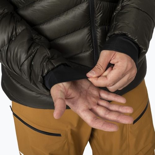 Pánská péřová bunda Salewa Ortles Med 3 Rds Dwn dark olive
