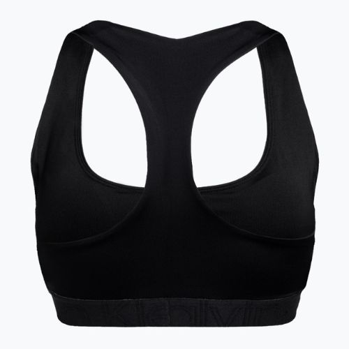 Calvin Klein Medium Support BAE black beauty fitness podprsenka