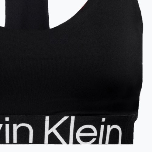 Calvin Klein Medium Support BAE black beauty fitness podprsenka