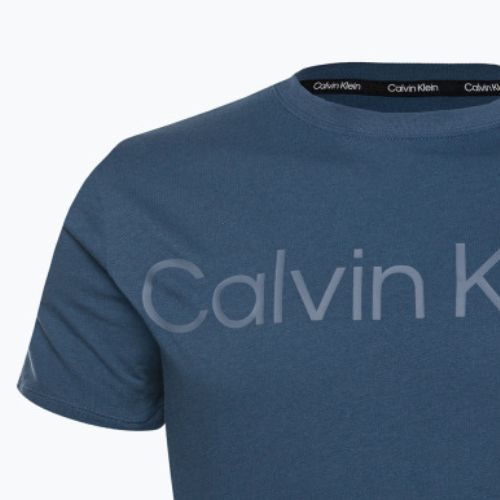 Pánské tričko Calvin Klein v pastelově modré barvě