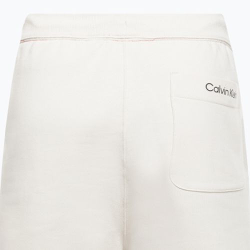 Pánské tréninkové šortky Calvin Klein 7" Knit 67U chalk