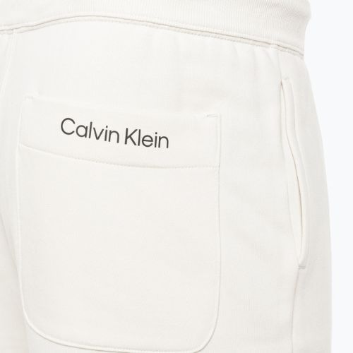 Pánské tréninkové šortky Calvin Klein 7" Knit 67U chalk