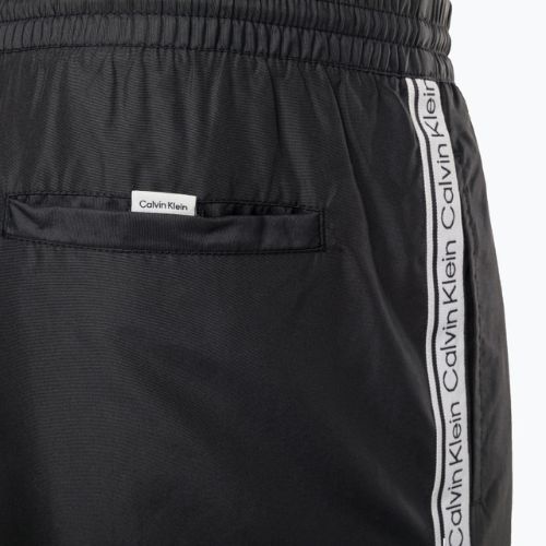 Pánské plavecké šortky Calvin Klein Medium Drawstring černé